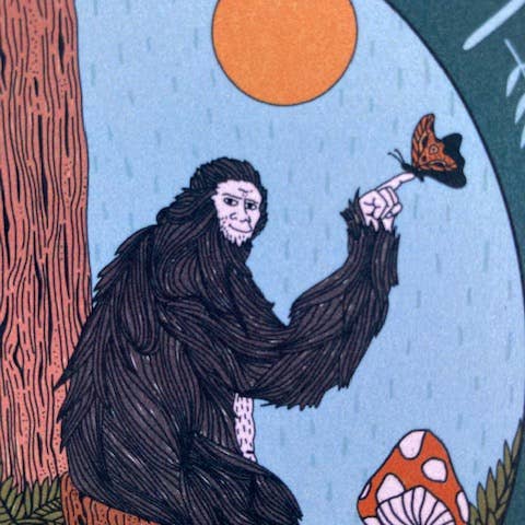 Pen+Pine - Wholesale Postcard - Bigfoot Postcard3