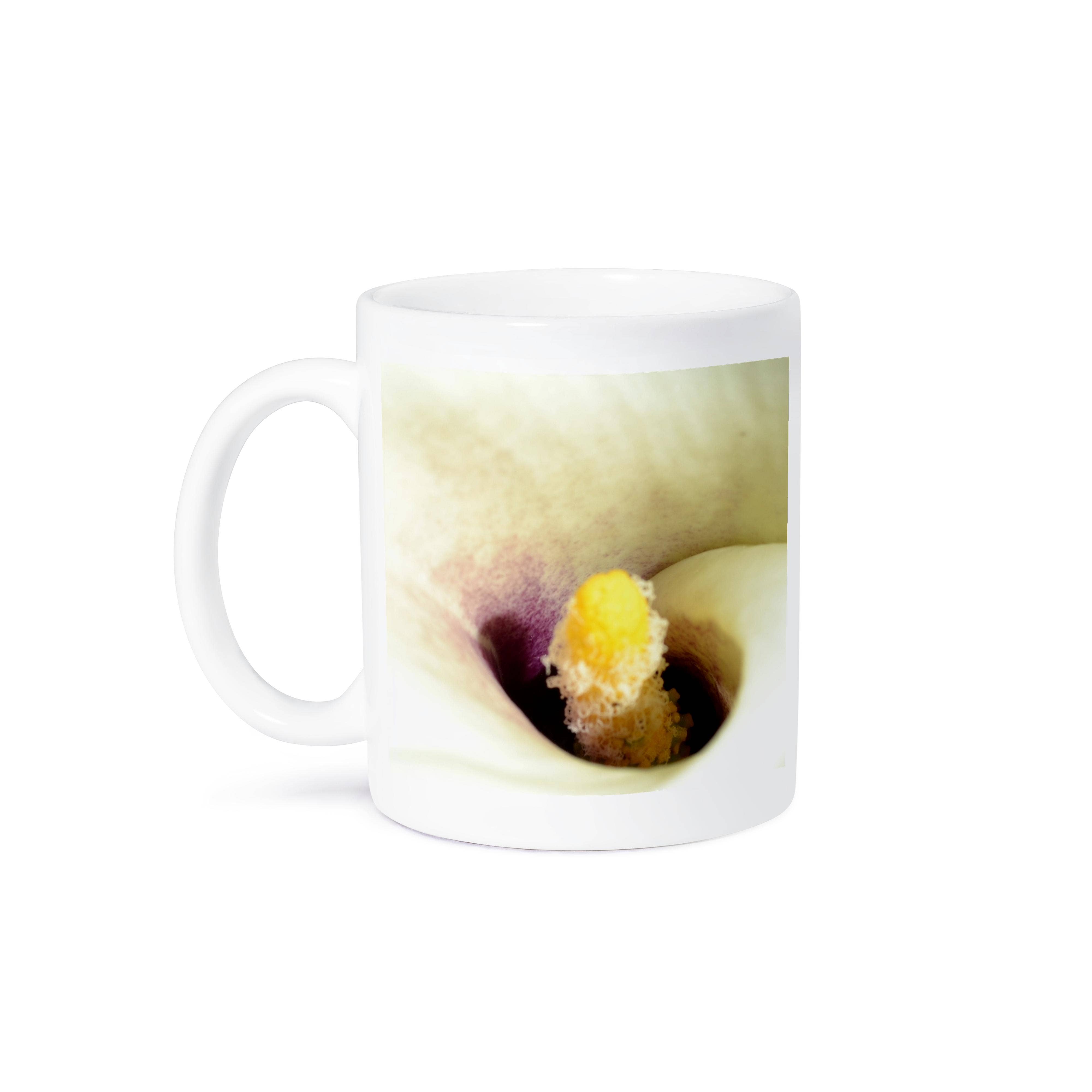 3dRose - Wholesale Coffee Mug - 3dRose, white and yellow calla lily II, Mug8