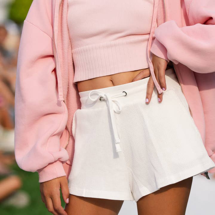 Coastal Waffle Shorts for wholesale by Cape Cod Chokers