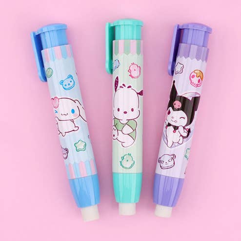 Caixa de Borrachas Tipo Knock Sanrio por atacado de K-Wonderland