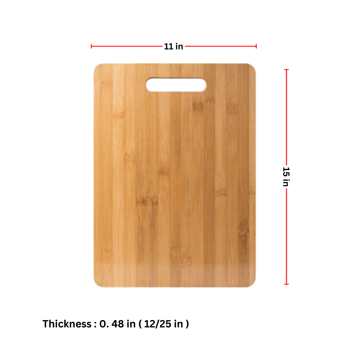 INVISION - Wholesale Cutting Board - 10pc 15x11" Thick Bamboo Boards – Bulk for Custom Gifts12