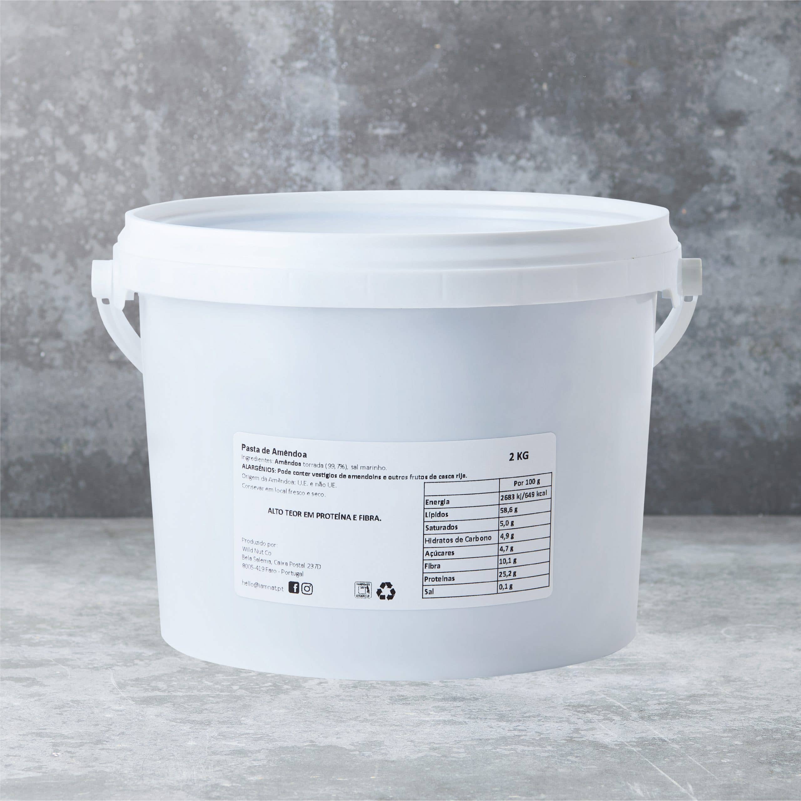 I'M NAT - Wholesale Nut Butter - Creamy Almond Butter 2Kg1