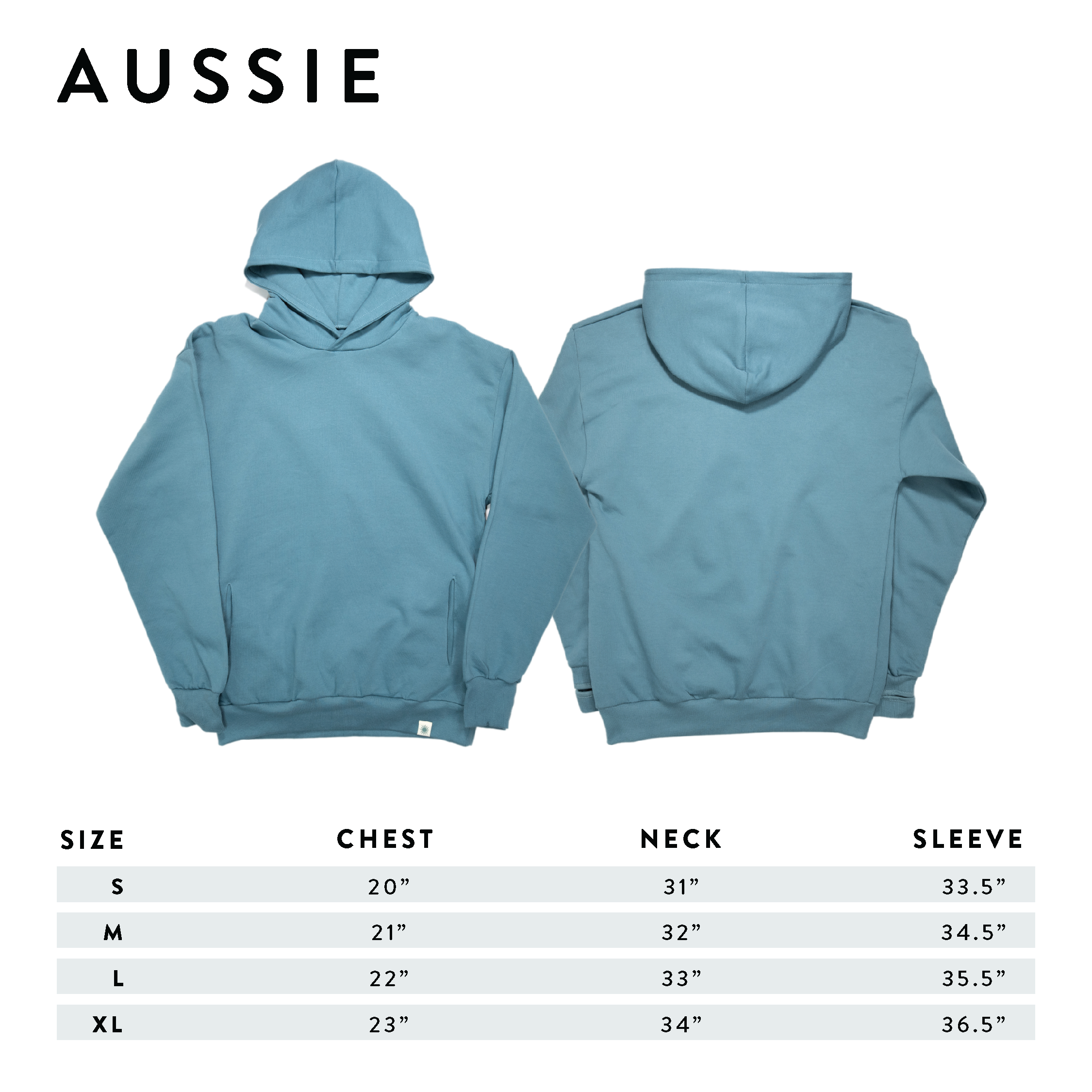 Snow Business USA - Wholesale Hoodie - Unisex - Colorado Sun Mountain Steel Blue Classic Hoodie1