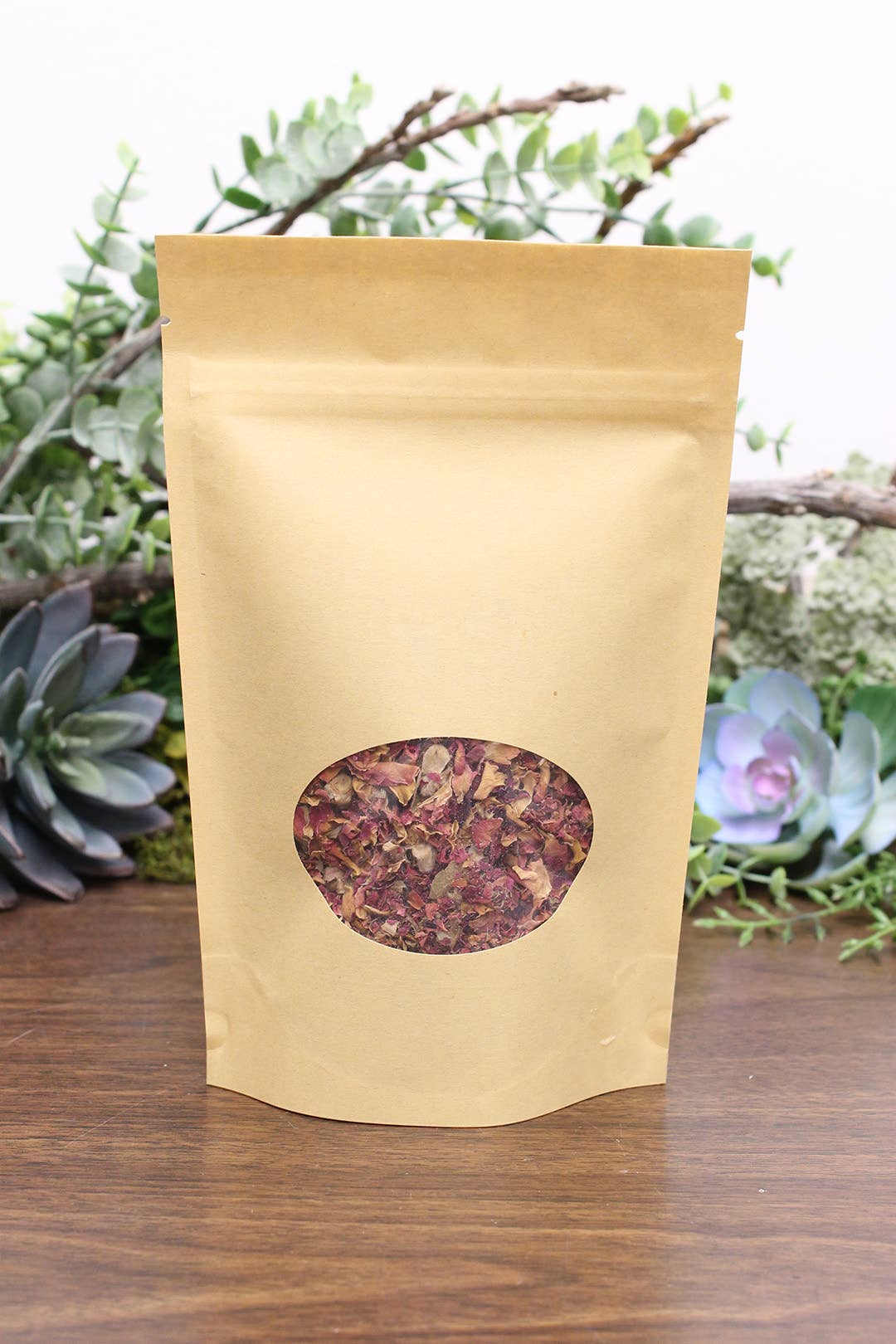 Crystal Rock Healing, LLC - Wholesale Loose Tea - Rose Buds and Petals  Loose Herb 1oz Organic1