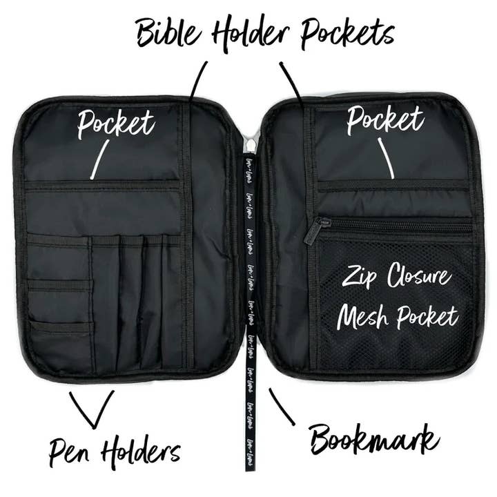 Lion + Lamb - Wholesale Crossbody Bag - Women's - Floral Women's Crossbody Bible Cover Tote Purse Bag