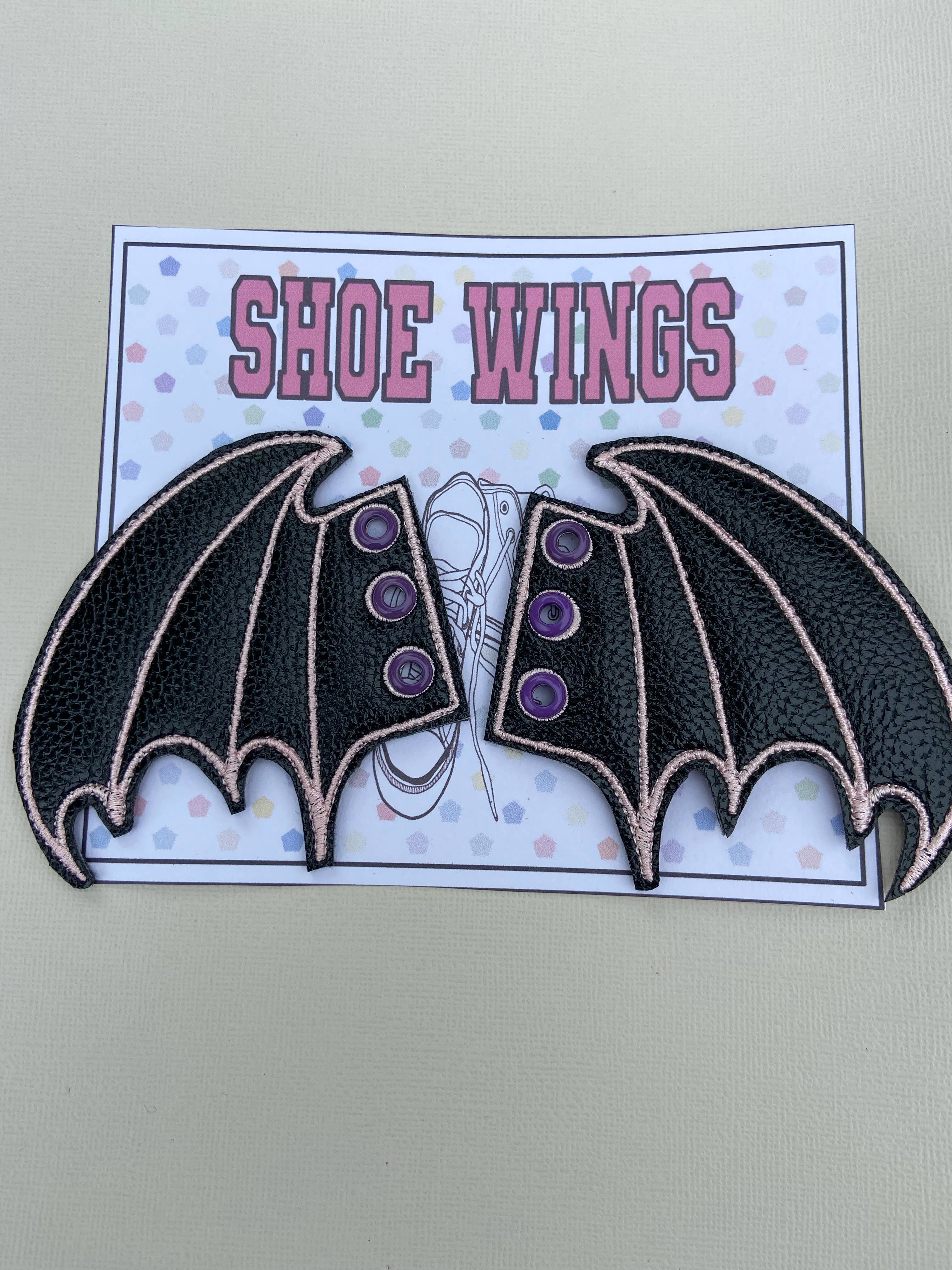 Scsofcreations - Wholesale Shoe Accessories - Shoes Wings  Bat Shape0