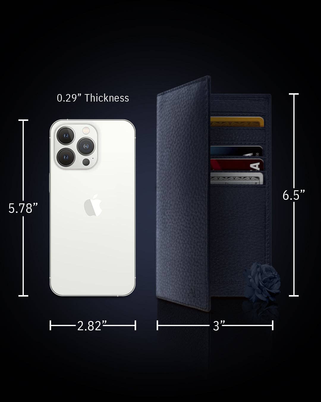 Access Denied Accessories - Wholesale Wallet - Unisex - Genuine Leather Checkbook Cover For Women &Men RFID Blocking33