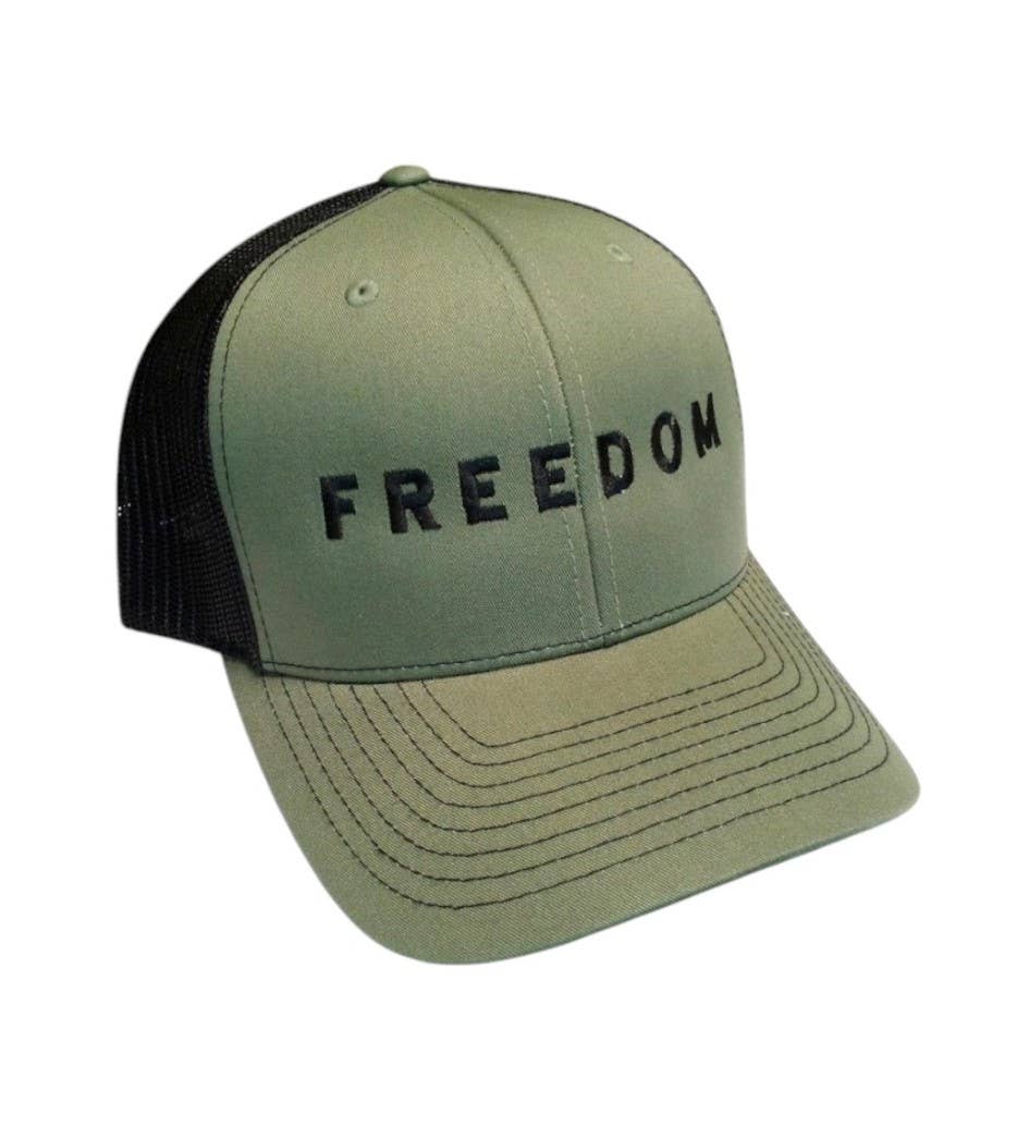 Multi-Vendor Sales - Wholesale Trucker Hat - Unisex - American Freedom Adjustable Embroidered USA Golf Hat4