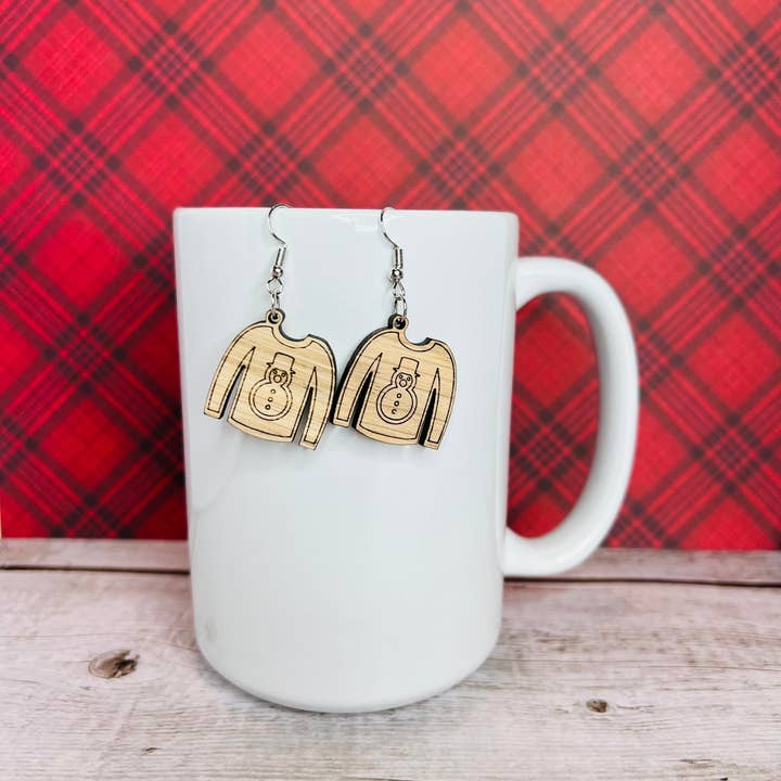 Ugly Christmas Sweater Earrings Snowman and other Purchase Wholesale ugly christmas sweaters. Free Returns & Net 60 Terms on Faire trending on Faire.