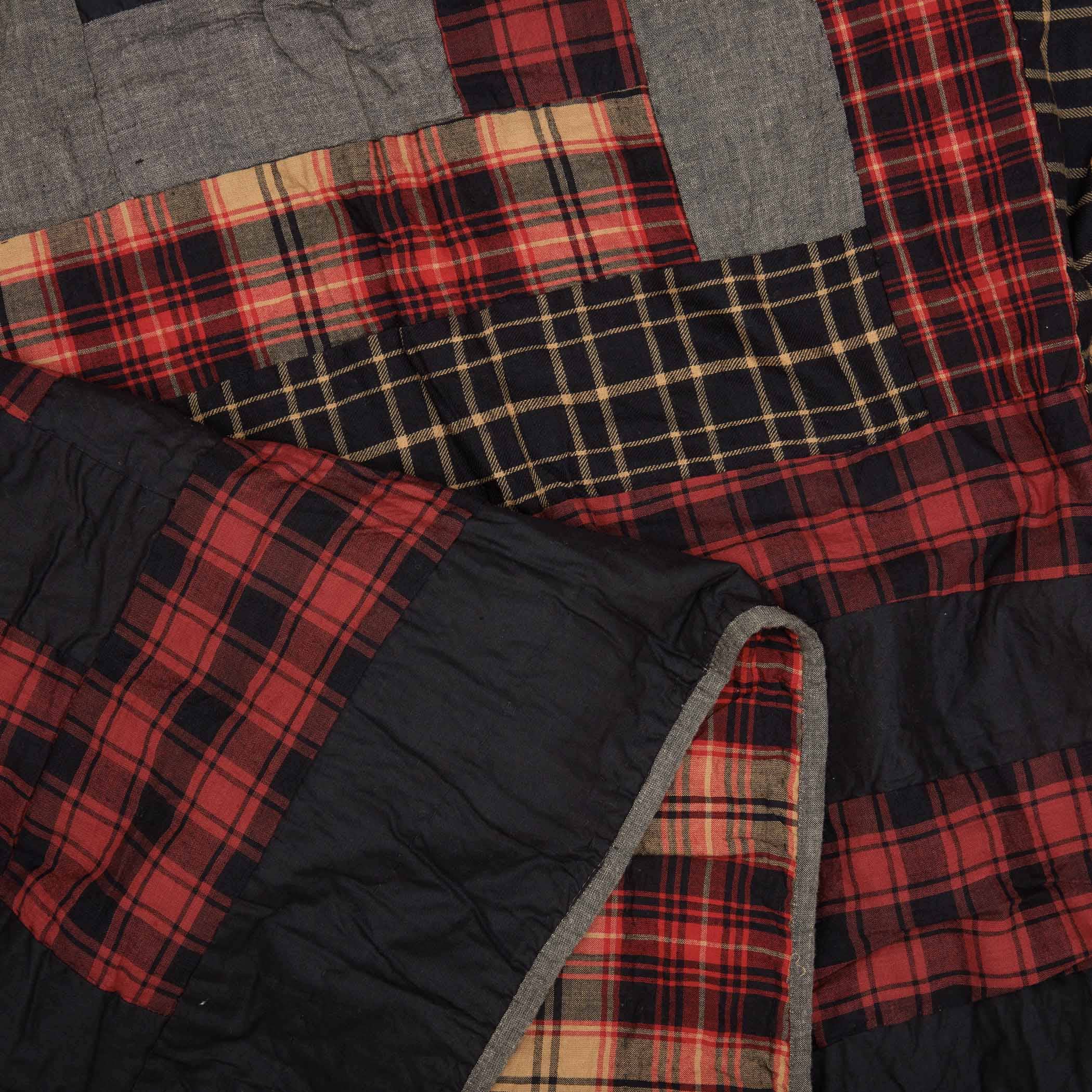 VHC Brands - Wholesale Bedding Set - Cumberland King Quilt Set; 1-Quilt 105Wx95L w/2 Shams 21x378