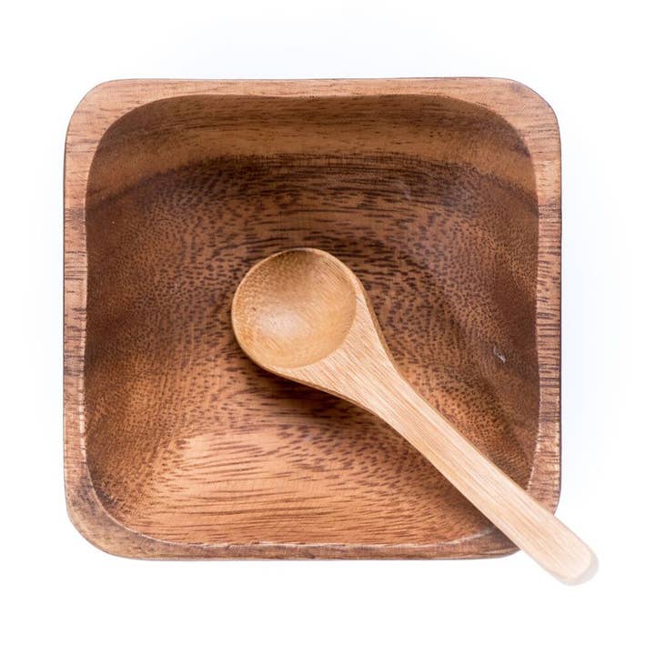 Set Cucchiaio in Bambù e Ciotola in Acacia – Strumenti da Cucina Ecologici per la vendita all'ingrosso da parte di PAAVANI Ayurveda