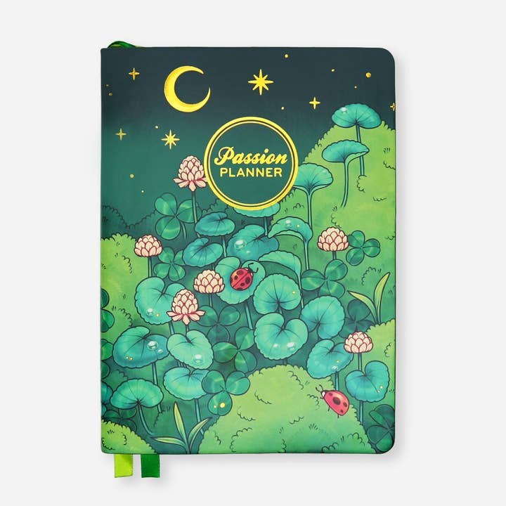 Weekly Undated Planner - Midnight Meadow for wholesale by Passion Planner
