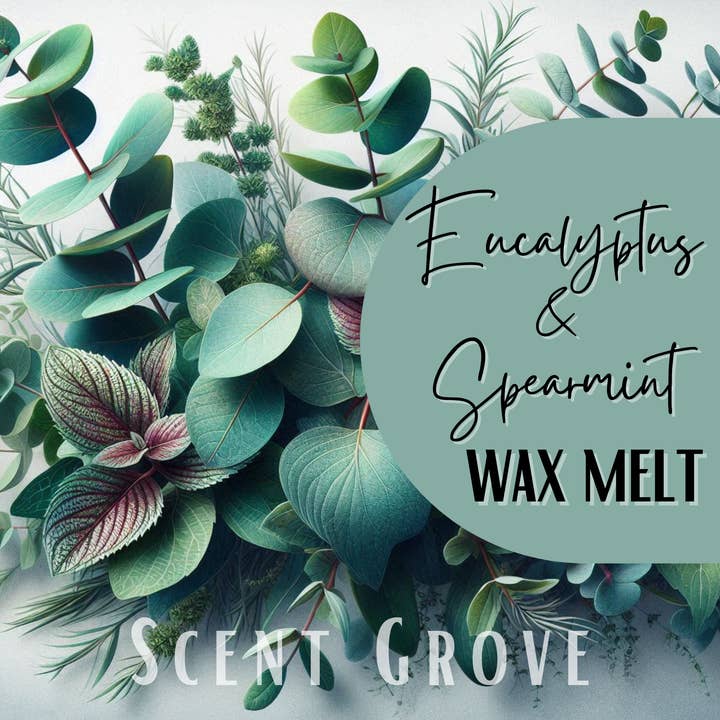 Scent Grove - Wholesale Wax melt - Eucalyptus & Spearmint scented soy wax melt3