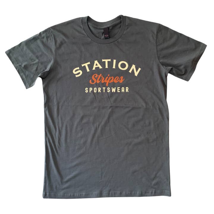 Undercurrent Short Sleeve Tee Smoke for wholesale by Station Stripes
