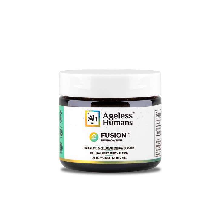 Ageless Humans - Wholesale Oral Supplement/Vitamin - NAD+ & NMN Sublingual Powder (Dual): Fusion®