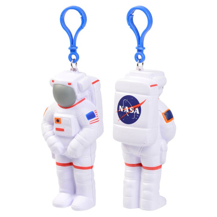 Aeromax Toys - Wholesale Classic Toy - Kids - Foam Astronaut W/Backpack Clip