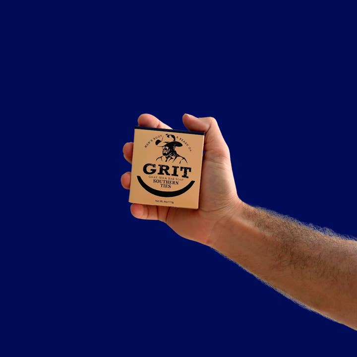 Southern Ties Goat Milk Bar Soap for wholesale by GRIT Soap Supply