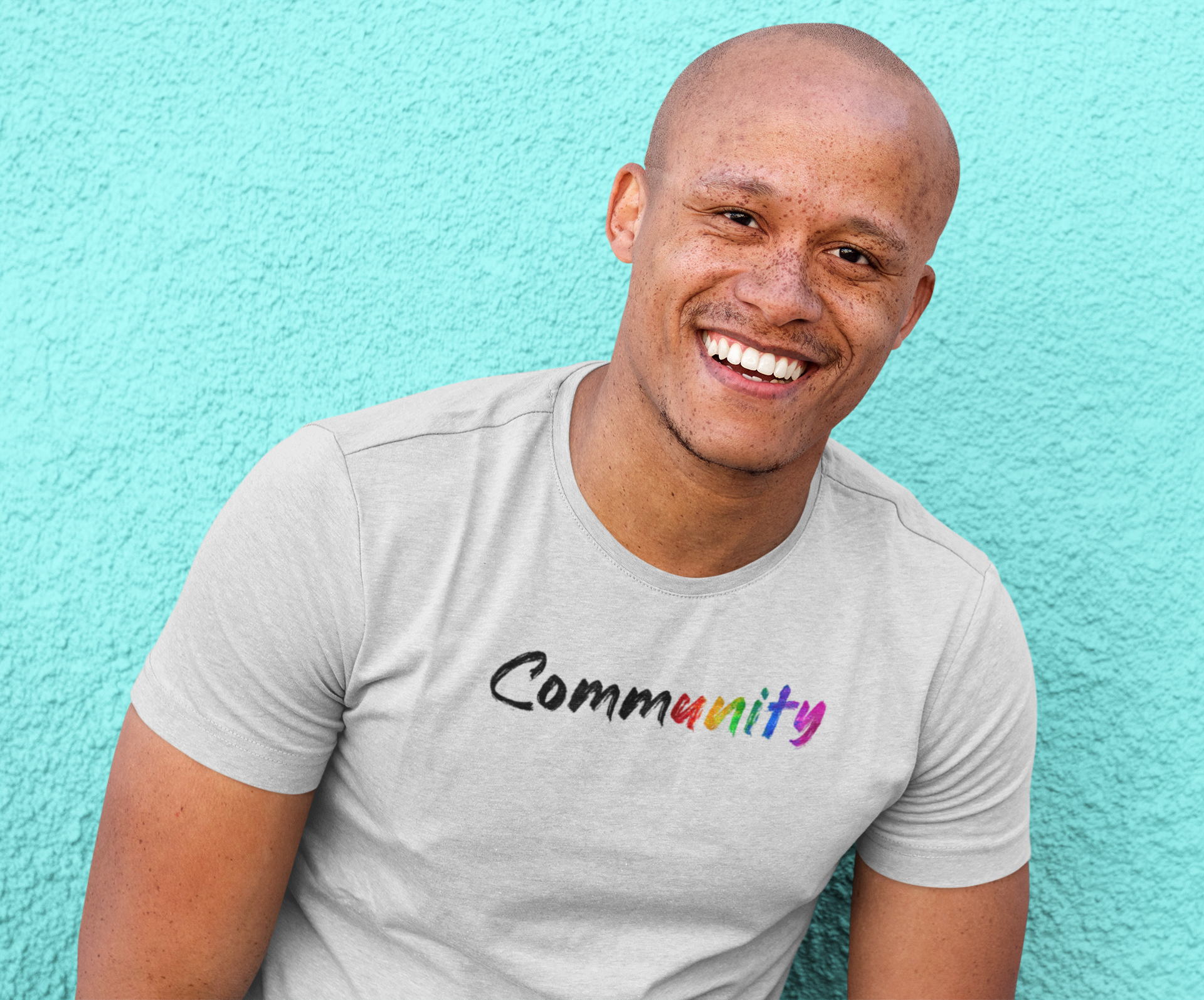 Pride Majic - Wholesale Screen Printed T-Shirt - Women's - Community Graffiti Rainbow Unity tee-Celebrate Unity & Pride2