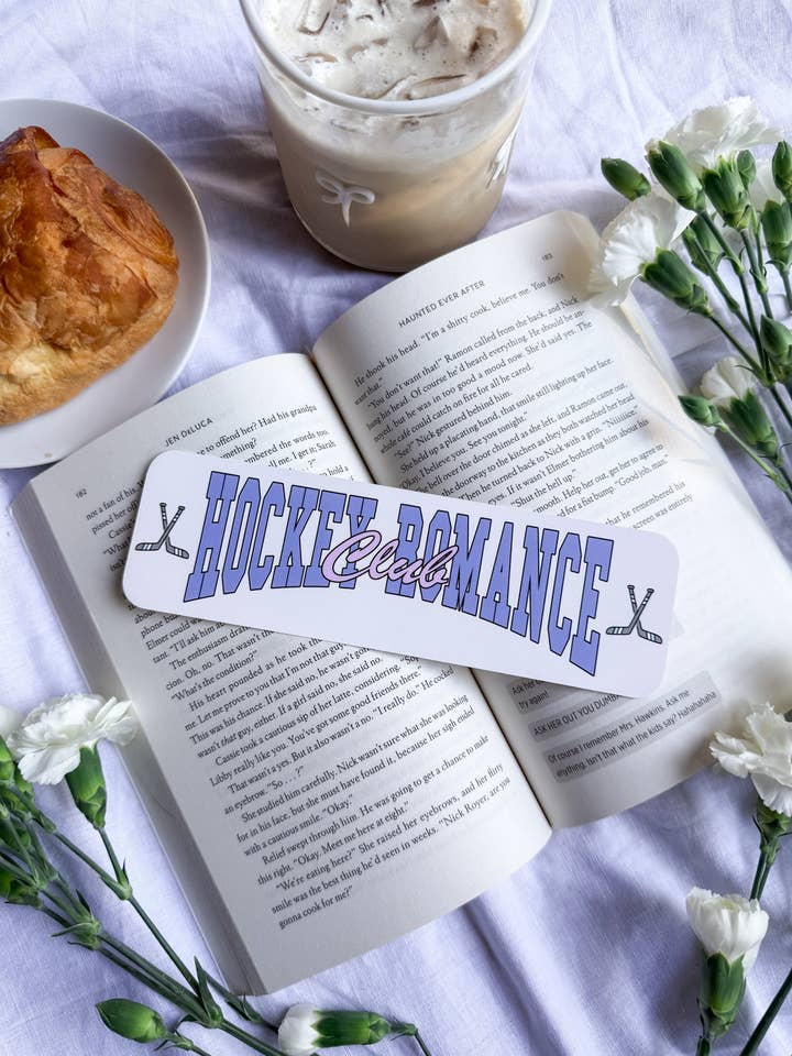 Hockey Romance Club Bookmark for wholesale by gigiandbo
