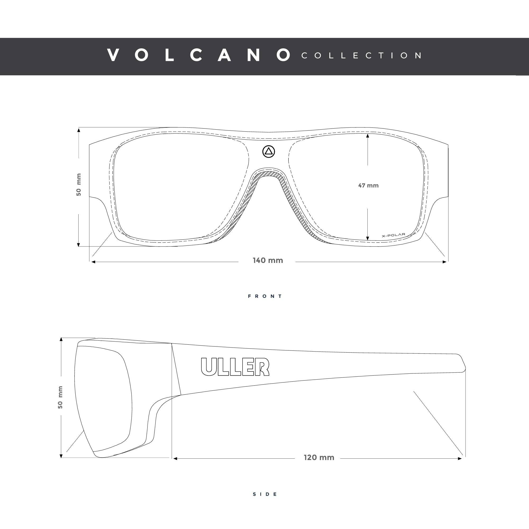 Indicom Brands – wholesale Solglasögon - Unisex – Uller® sportglasögon Volcano grön/röd med utbytbara linser8