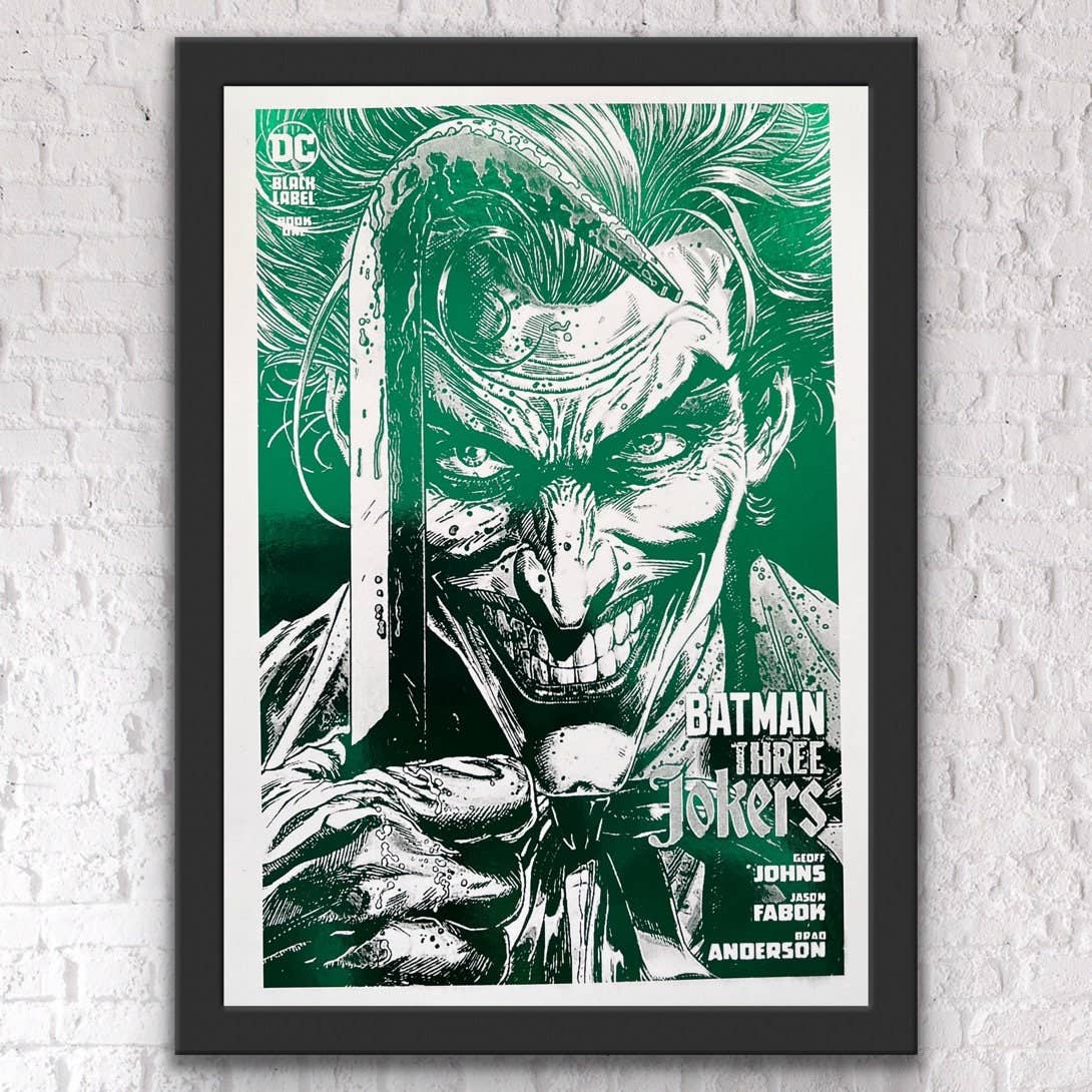 Billies Inks - Wholesale Art Print - Joker Foil Print3