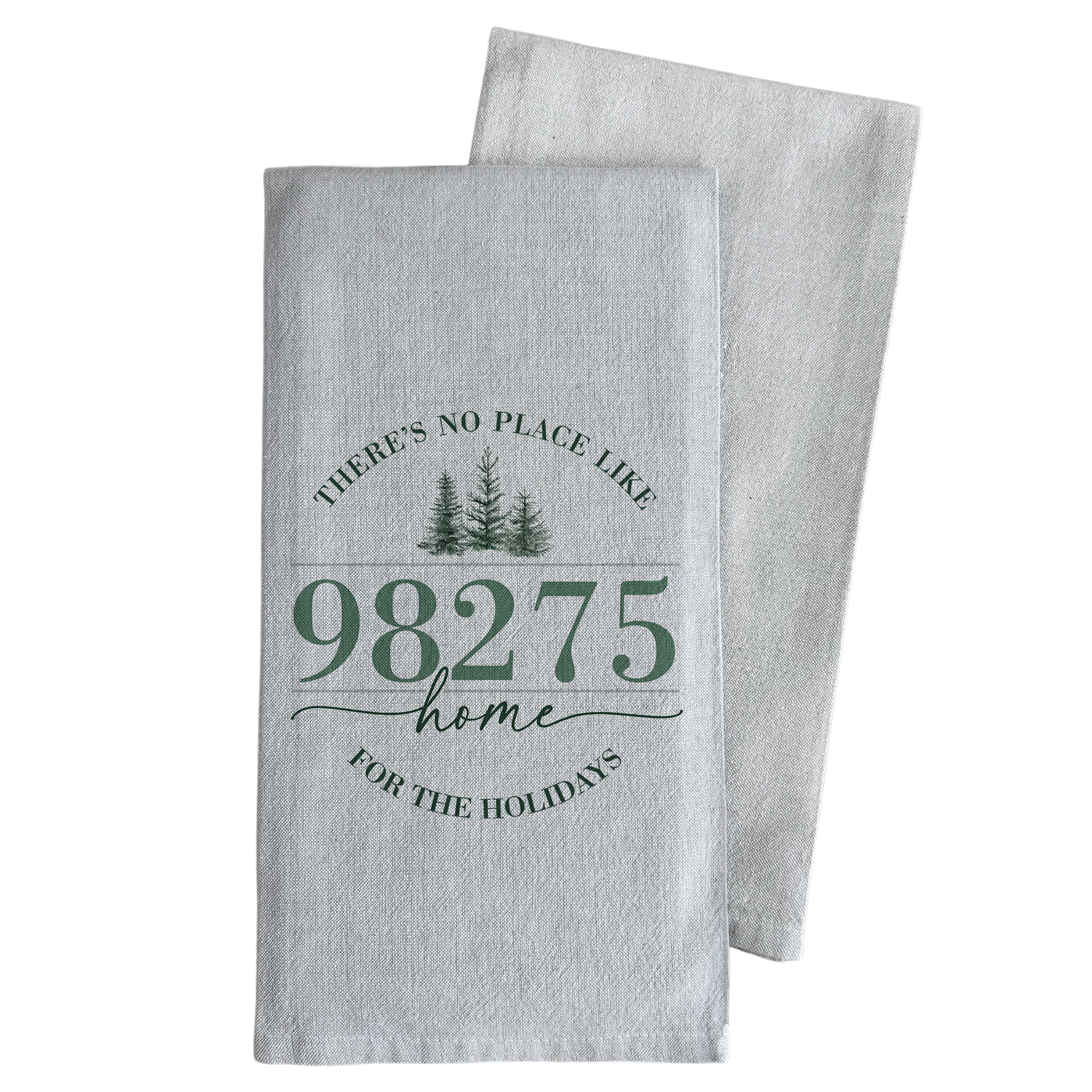 Porter Lane Home - Wholesale Tea Towel - Custom Home for the holidays Tea Towel2
