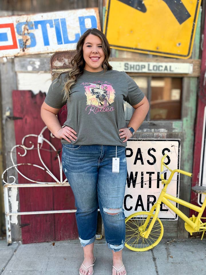 They Call The Thing Rodeo Graphic Tee for wholesale by C&L Tees