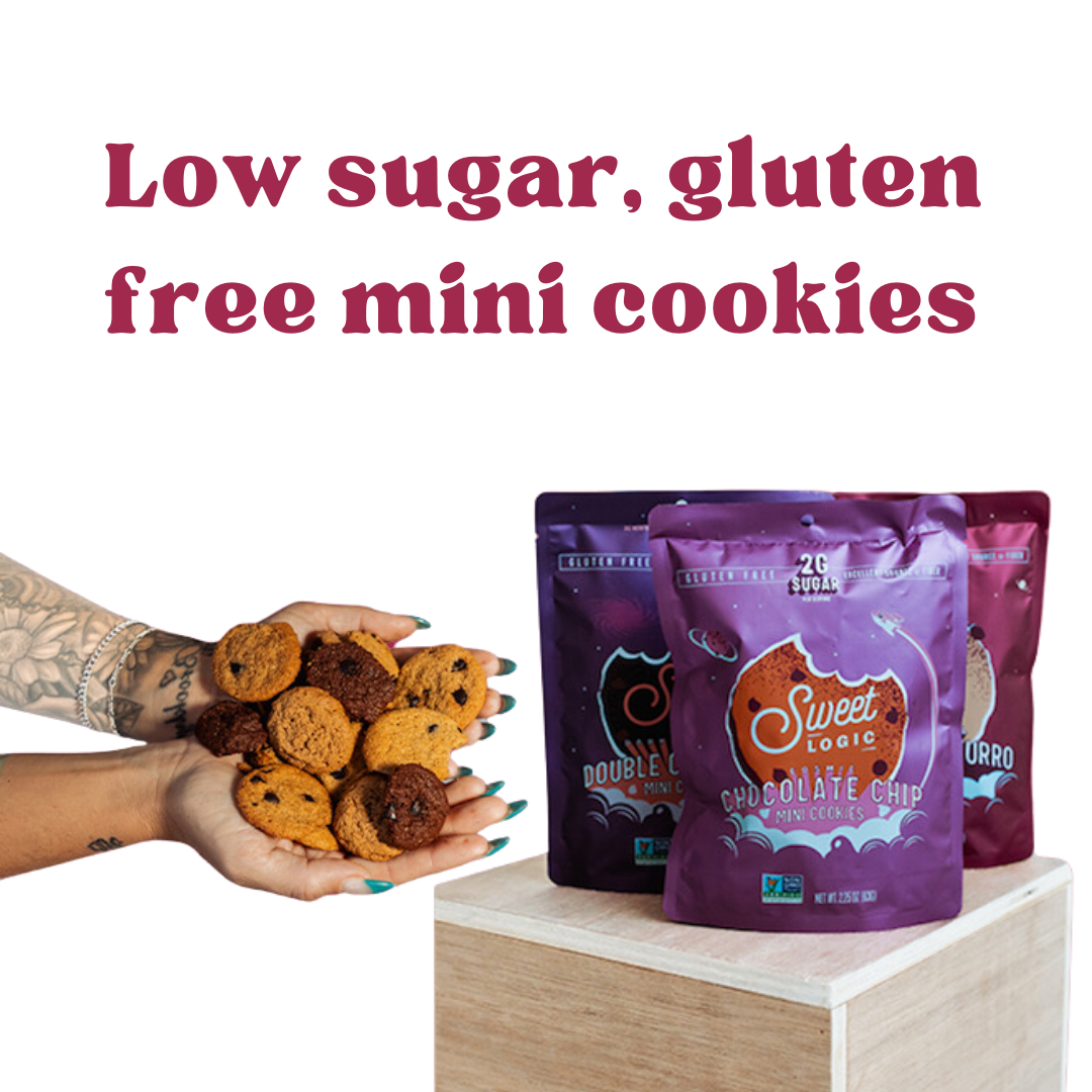 Sweet Logic - Wholesale Cookie - Double Chocolate Brownie Mini-Cookies - Keto, Nut-Free4