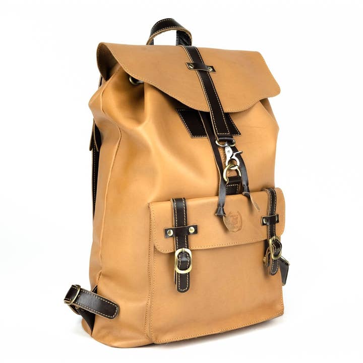 Griffin Backpack for wholesale by Designs By THOR Leather Goods