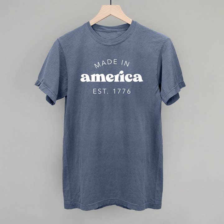 Ivy + Cloth - Wholesale Screen Printed T-Shirt - Women's - Made In America Retro