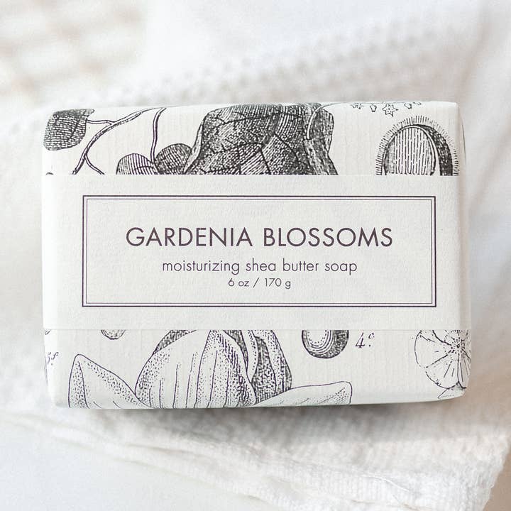 Gardenia Blossoms Sheabutterseife - Badebar für den Großhandel von Formulary 55