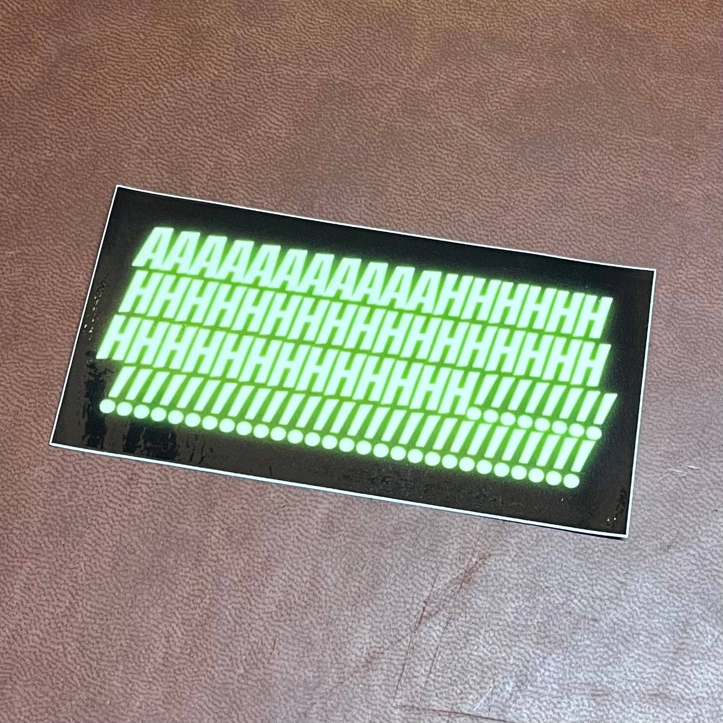 The Spooky Haus - Wholesale Sticker - AAAAAAAAAHH sticker1