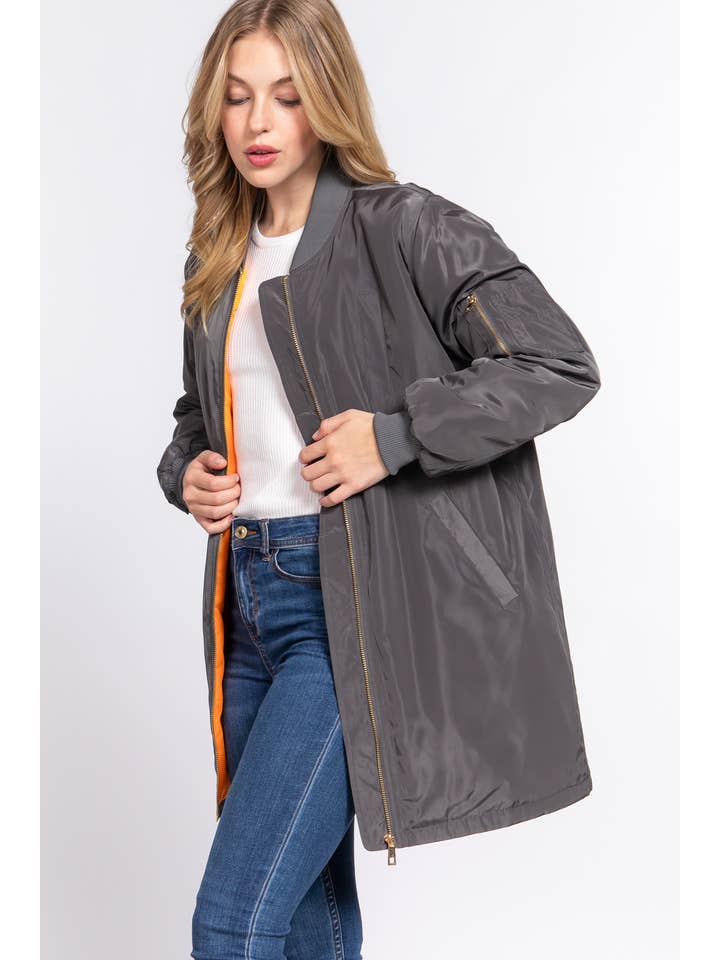 Active Basic | Active USA – Großhandel Bomberjacke – Damen – Langarm-Bomberjacke