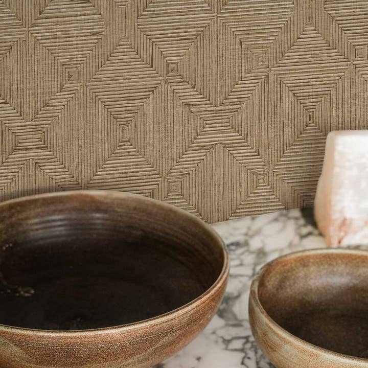 Tempaper & Co ® – Großhandel Tapete – Tempaper & Co ® Hoffmann Sisal selbstklebende Tapete, 2,6 m²2