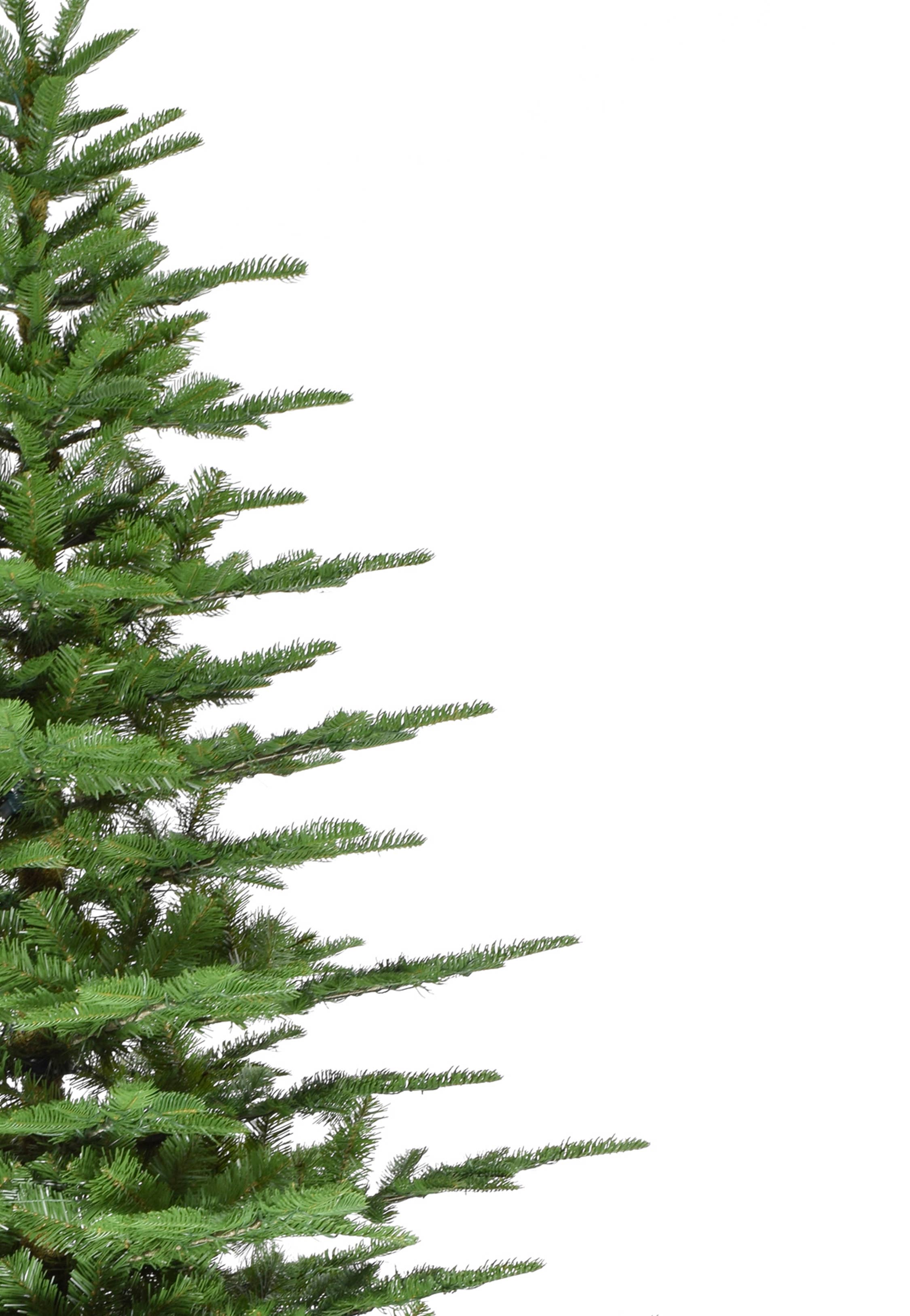 Perfect Holiday - Wholesale Artificial Christmas Tree - Unlit Green Aspen Fir Narrow Thin Wide Christmas Tree8