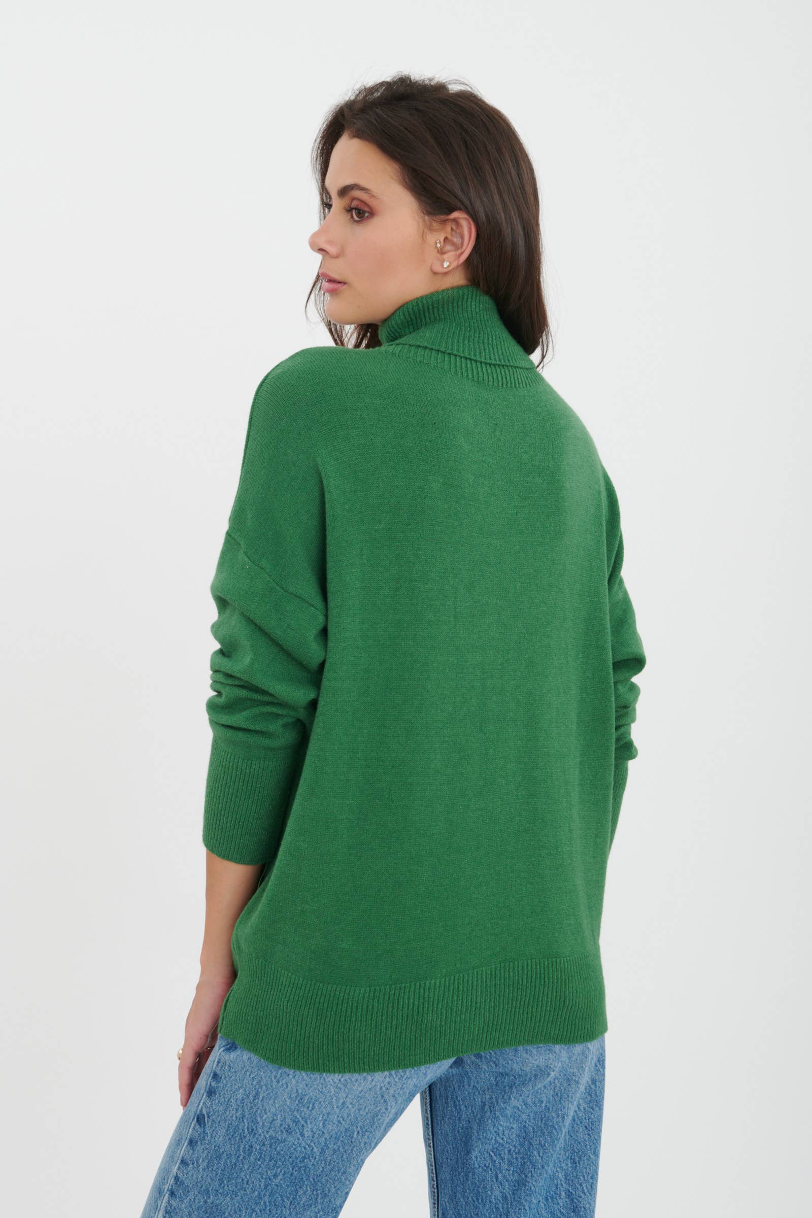 ORNELLA PARIS - Wholesale Pullover-trui - Dames - Effen coltrui LEL-P003027