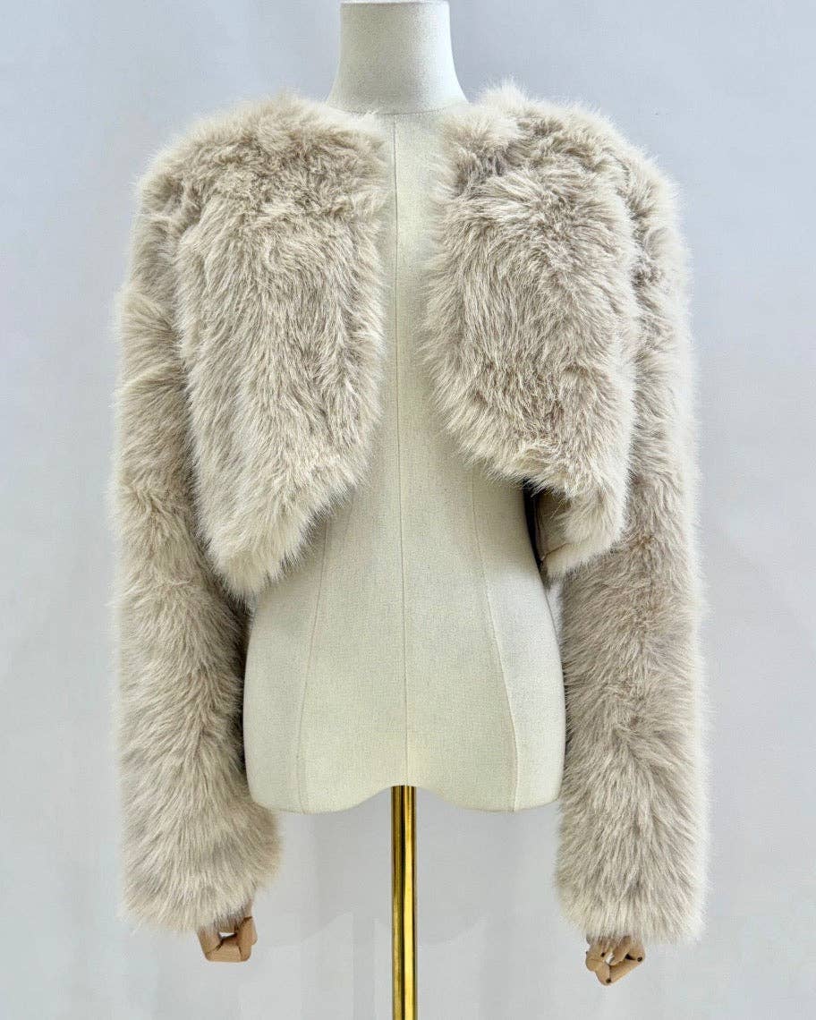 Invitadissimas - Wholesale Jacket - Women's - HAIR BOLERO L8065