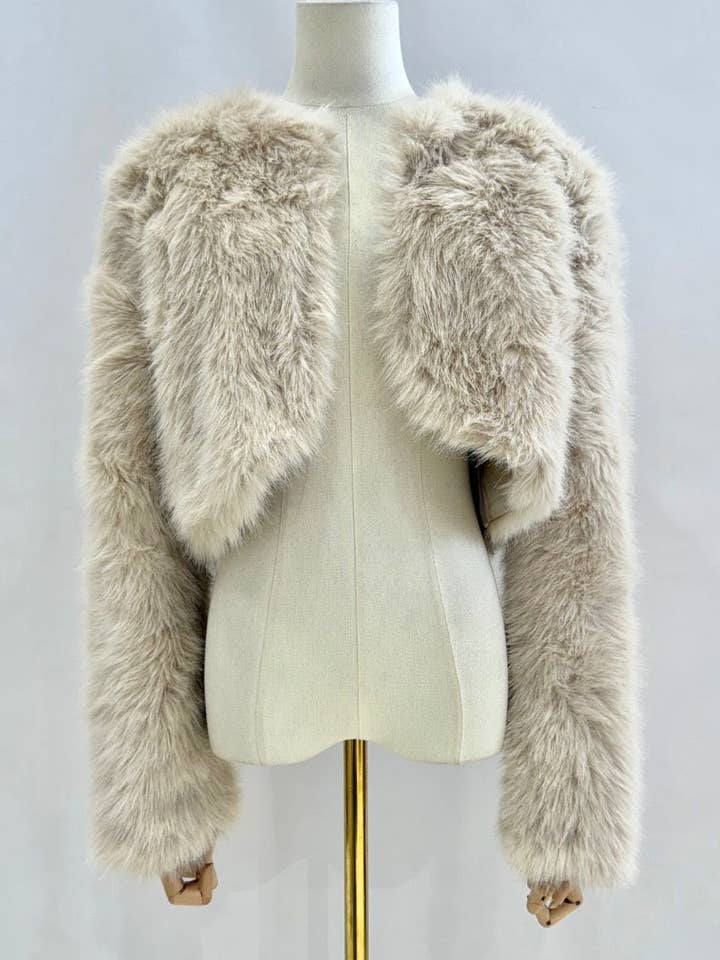 Invitadissimas - Wholesale Jacket - Women's - HAIR BOLERO L8065