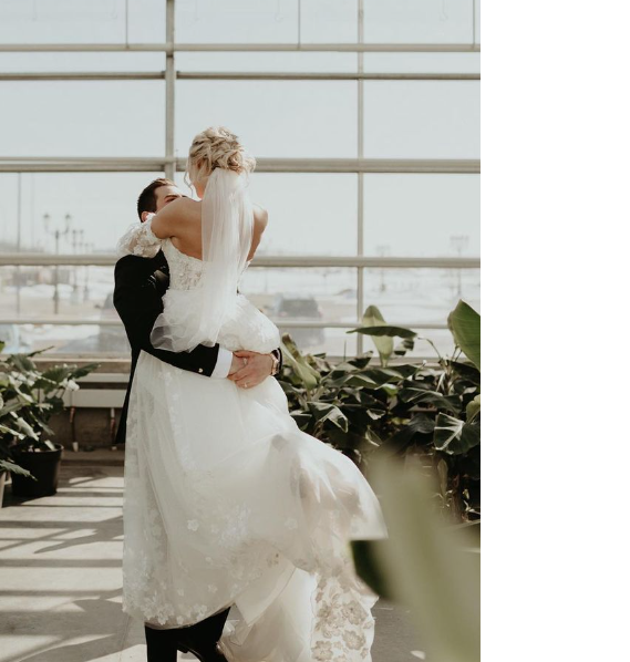 Ruffled Rose Veils - Wholesale Veil - Women's - Soft Waist Length Veil (30 Inches)5