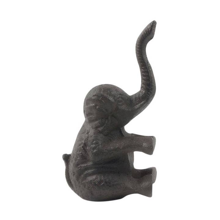 Butée de porte en métal éléphant en fonte 8 po pour la vente par Hampton Ironworks