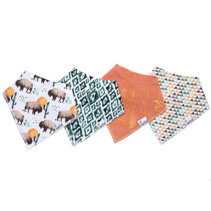 Copper Pearl - Wholesale Bandana Bib - Baby Bandana Bibs - Bison1