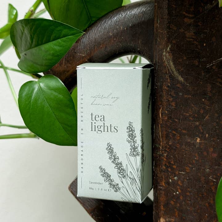 Banksia Botanicals - Wholesale Tea Light Candles - Lavender Soy Wax Tea Lights 1