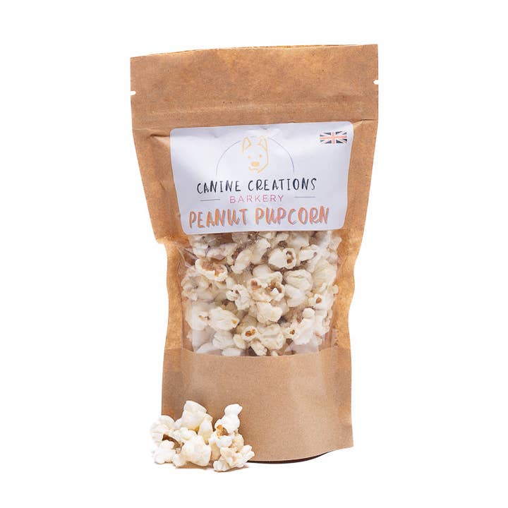 Peanut Pupcorn for wholesale by Canine Creations Cheshire