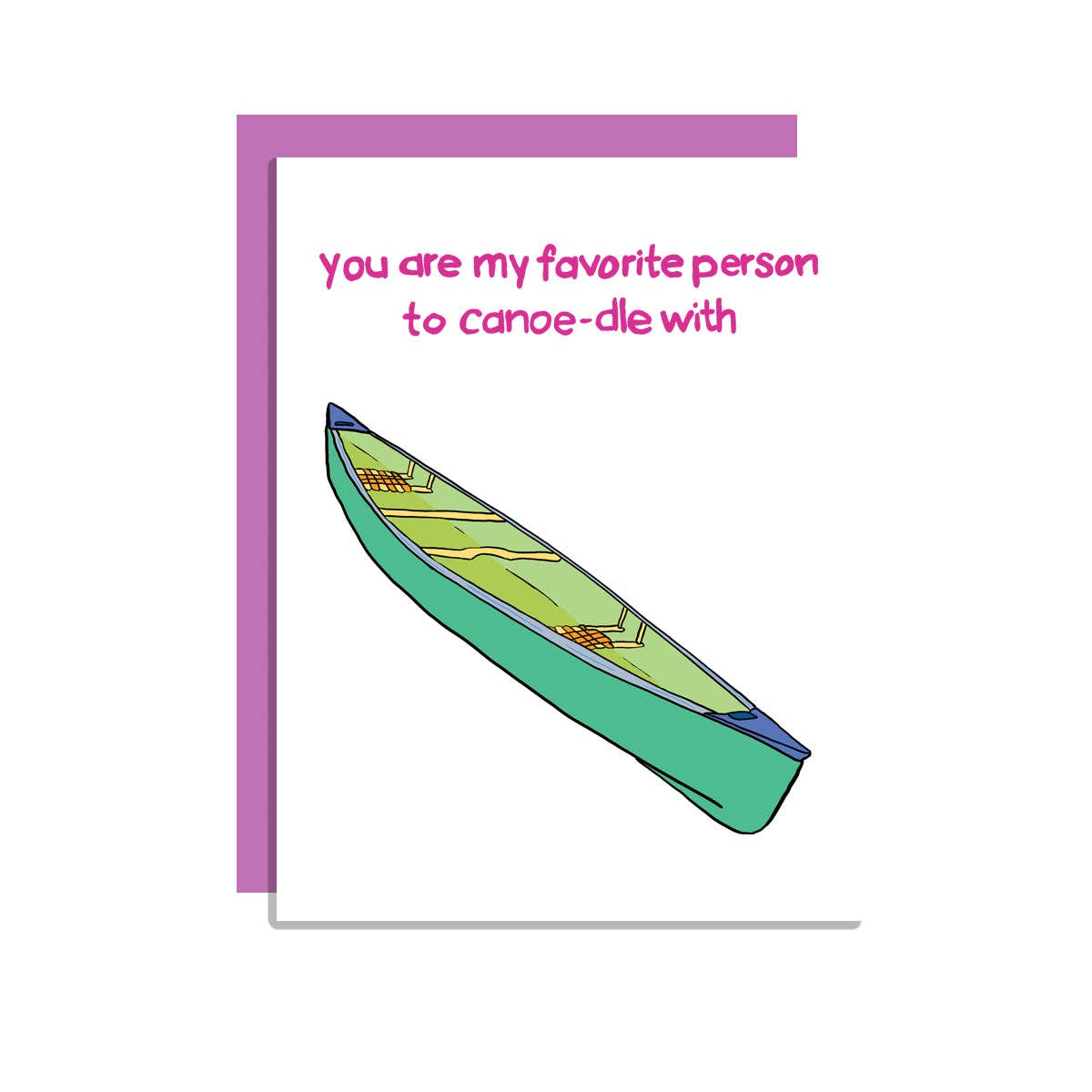 Wild Lettie - Wholesale Love Card - Canoe-dle Card