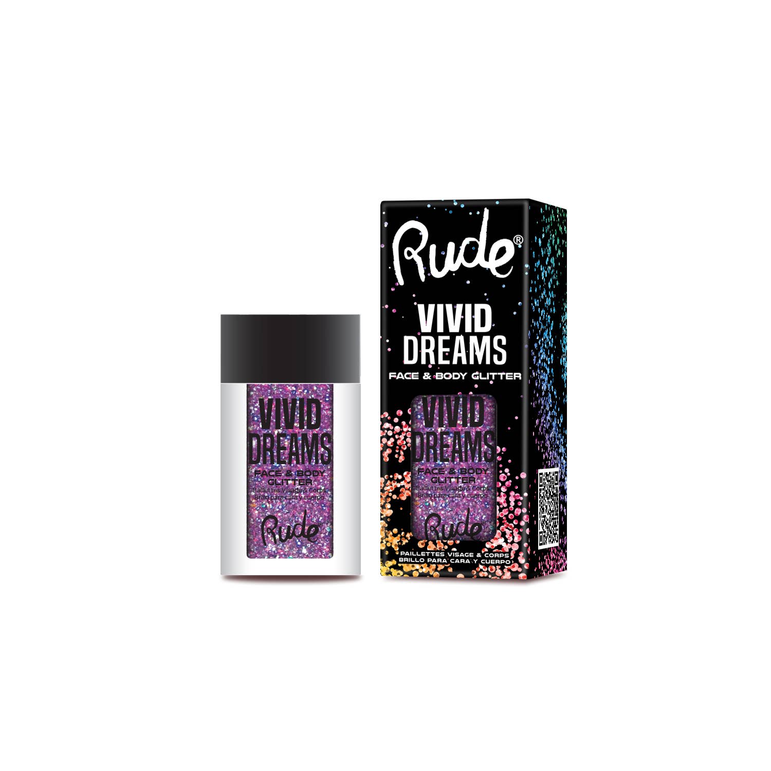 Rude Cosmetics - Wholesale Body Glitter/Shimmer - Vivid Dreams Face & Body Glitter10