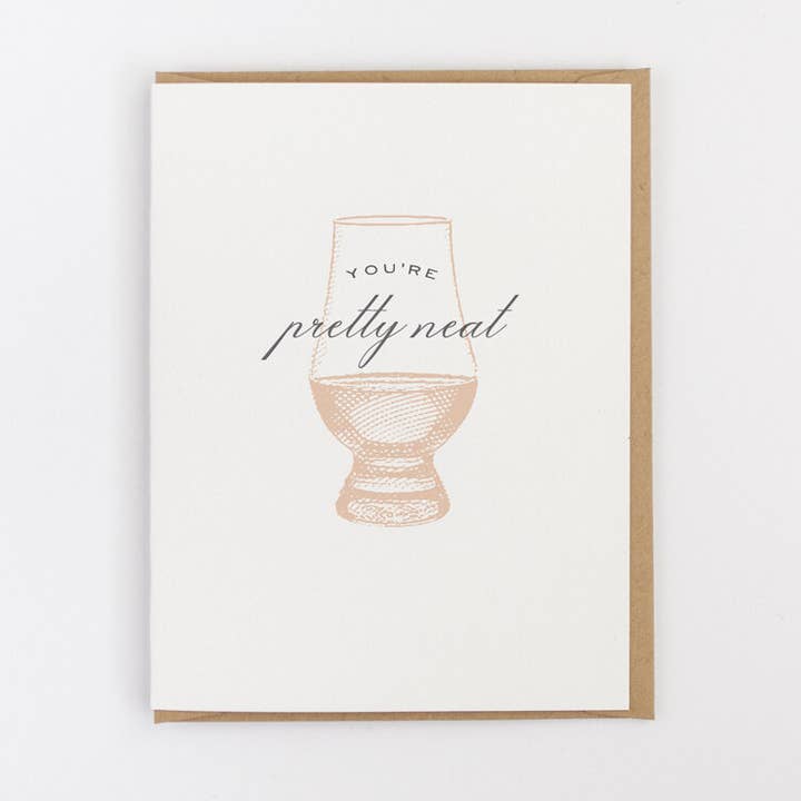 You're Pretty Neat Greeting Card for wholesale by Jerry and Julep, LLC