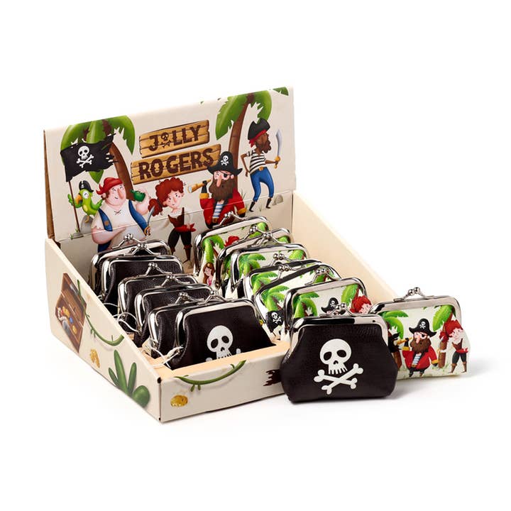 Puckator Ltd – wholesale Coin purse – Unisex – Jolly Roger Pirate Tic Tac Purse