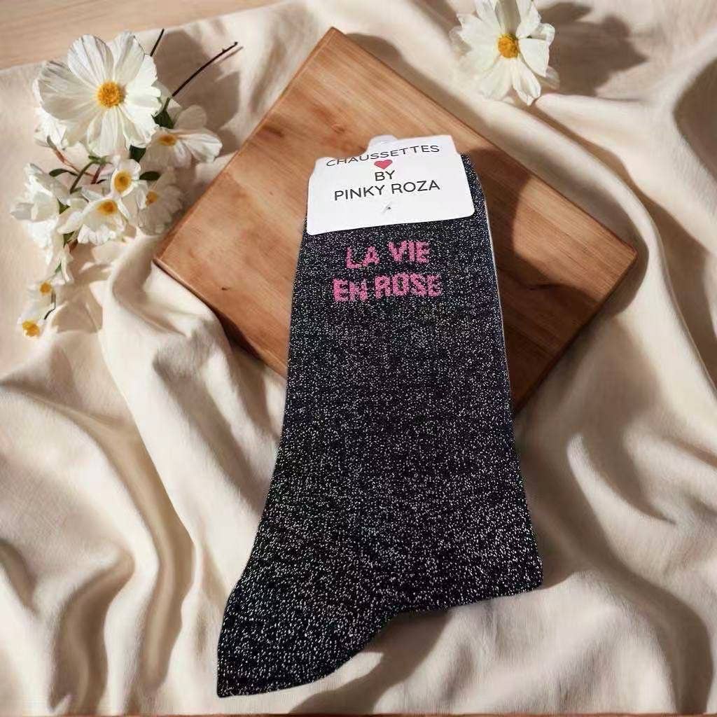 Anais - Wholesale Socks - Women's - high glitter sock34
