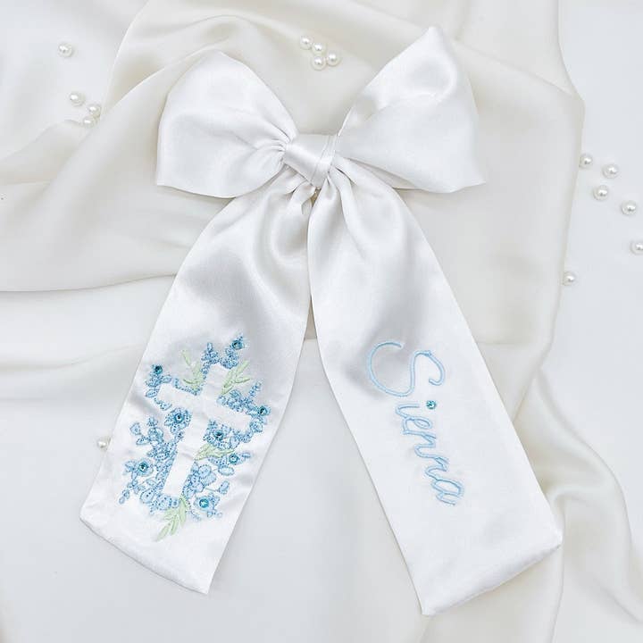 Floral Cross Bow for wholesale by Bebe Theory