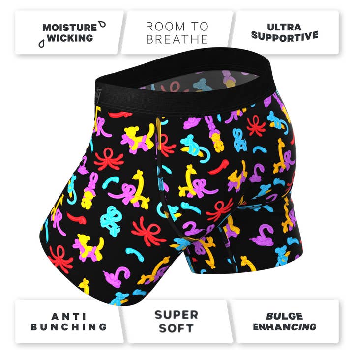 Shinesty, Inc - Wholesale Underwear - Men's - The Knot Tonights | Balloon Animal Ball Hammock® Pouch Underwear With Fly4